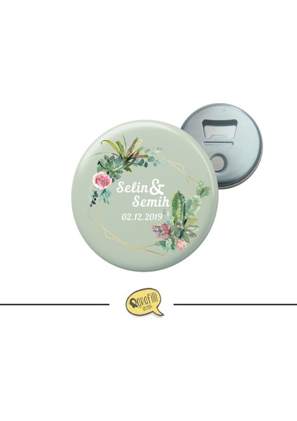 Hoşgeldin Bebek Kişiye Özel Magnet Açacak- 10 Adet 025
