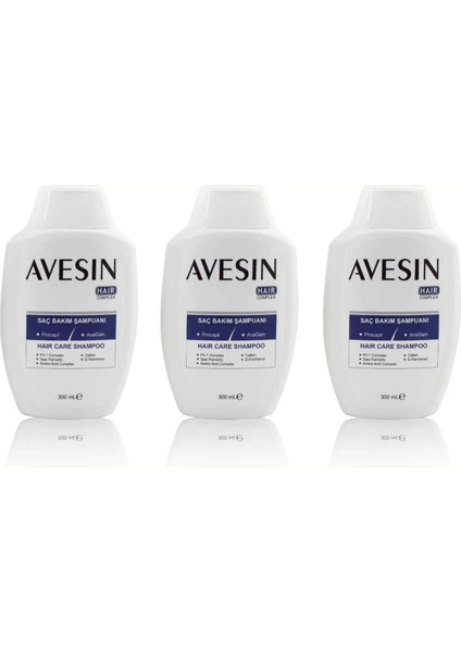 Avesin Hair Complex Şampuan 3'lü