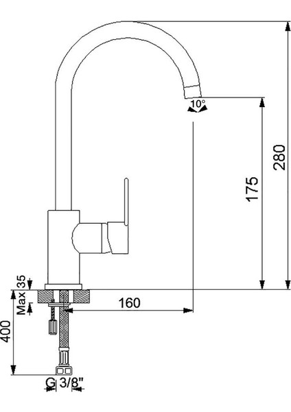 Domino Dönerli Lavabo Bataryası Altın 971738 fiyatları
