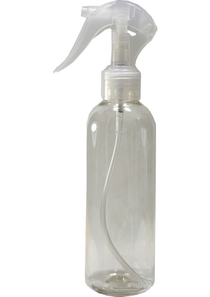 Boş Pet Şişe Ambalaj 200 ml & Valf Sprey 5'li Takım