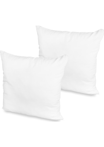Standart Serisi Premium Fermuarlı Yastık 2'li Set 80 x 80 cm