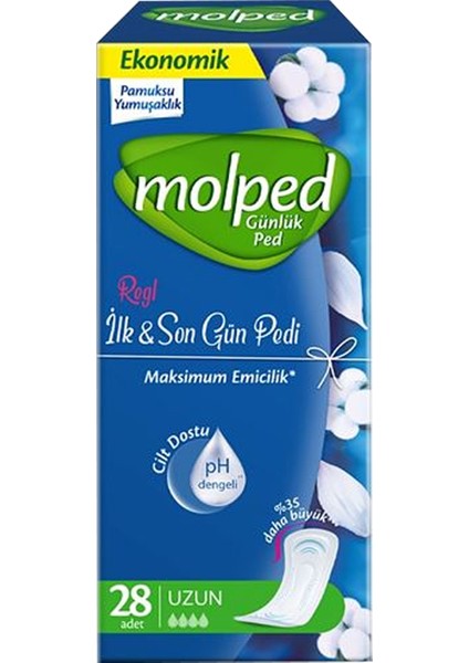 İlk & Son Gün Günlük Ped 28'li x 5 Adet modelleri