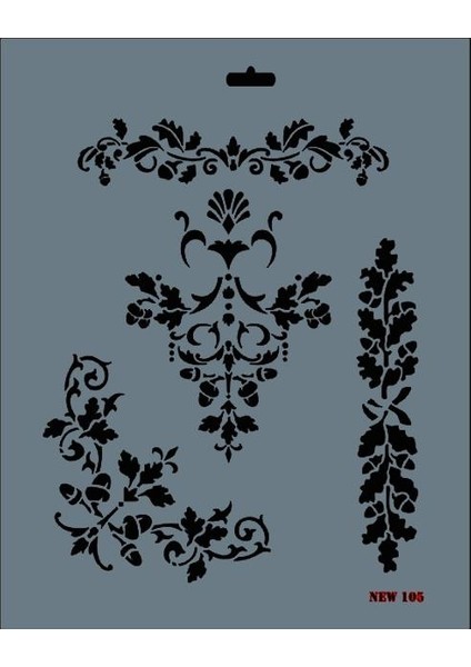 New Seri N-105 Stencil 35x25 cm