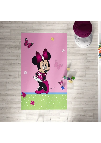 Mekta Home Mickey Mause Çocuk ve Bebek  Odası Halısı MKTH-114