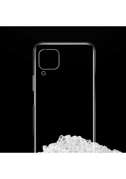 Huawei P40 Lite Kılıf Zore Süper Silikon Korumalı +Esnek Nano Cam