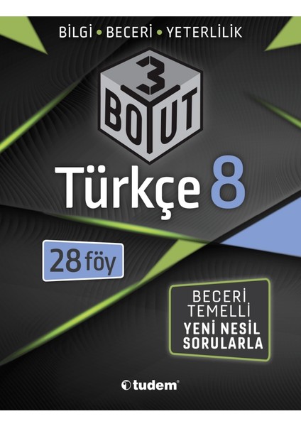 8. Sınıf 3 Boyut Türkçe