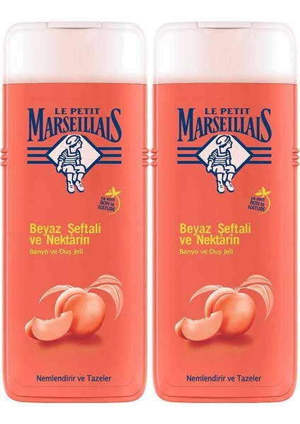 Duş Jeli Şeftali ve Nektarin 2 x 400 ml