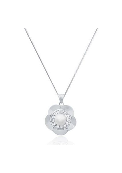 14 Ayar Altın Incili Kolye