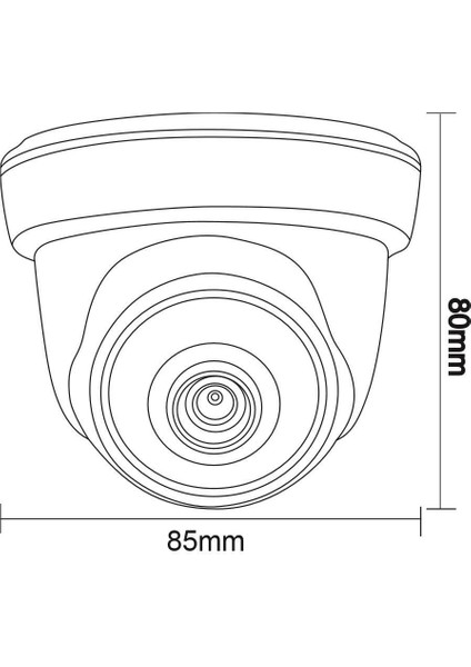 Uranıum ANHD07-D2036A 2mp 36 LED 2.8mm Gece Görüşlü