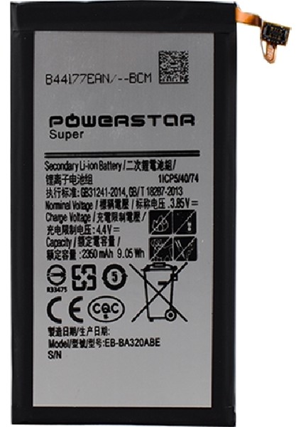 Samsung Galaxy A3 2017 A320 Batarya
