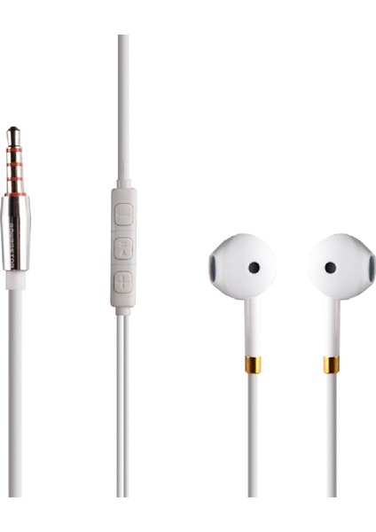 iPhone 3.5 mm Kulaklık Beyaz HD-11