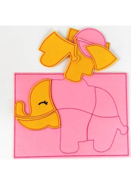 Keçe Puzzle Oyunu Fil fırsatları