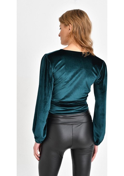 Kadife Anvelop Bluz fırsatları