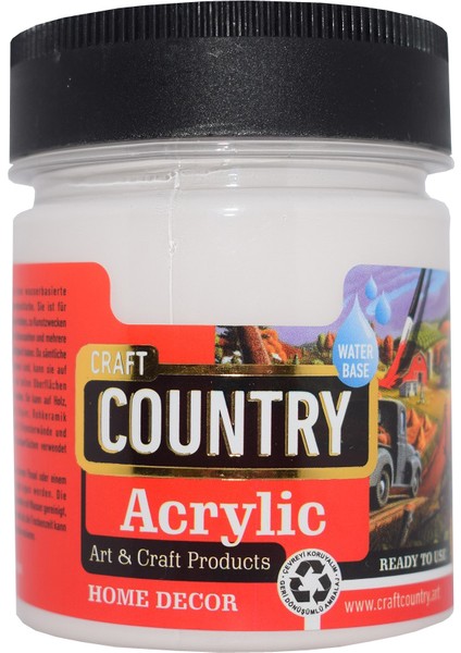 Country Akrilik Hobi Boyası 550 cc 103 Taffy