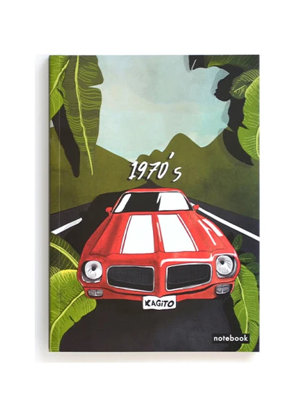 Classic 70’s Çizgili Defter (A5)