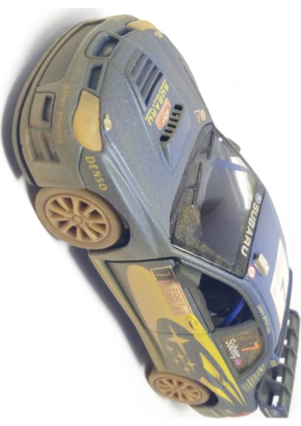 1:32 / 1:36 Subaru Impreza WRC 2007 Özel Çamurlu Boya Diecast Model Araba