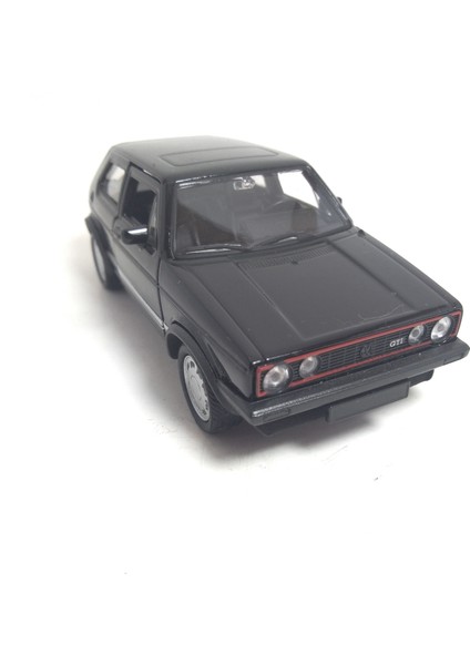 1:32 / 1:36 Volkswagen Golf 1 GTI Diecast Model Araba Siyah