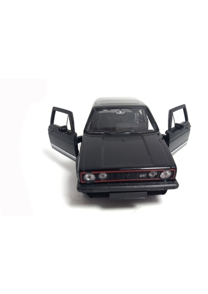 1:32 / 1:36 Volkswagen Golf 1 GTI Diecast Model Araba Siyah modelleri