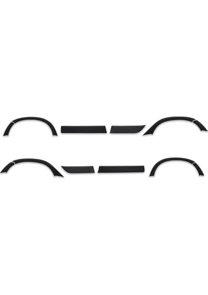 Dacia Duster Çamurluk ve Kapı Dodik 12 Prç.abs Set (2018-)