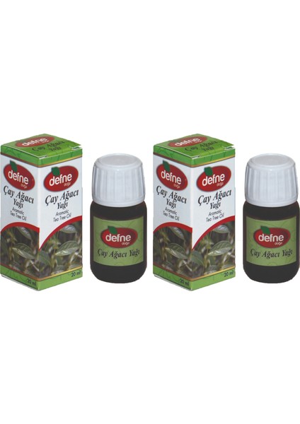Çay Ağacı Yağı 20 ml 2'li