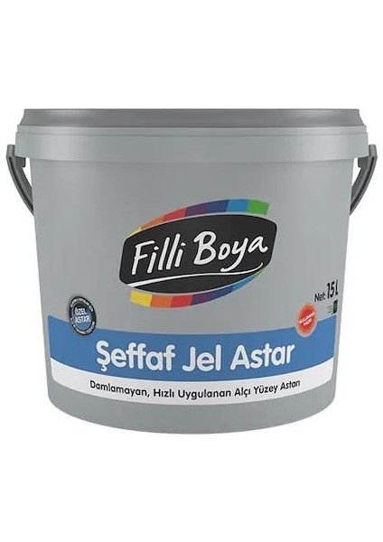 Filli Boya Şeffaf Jel Astar 7.5 Lt