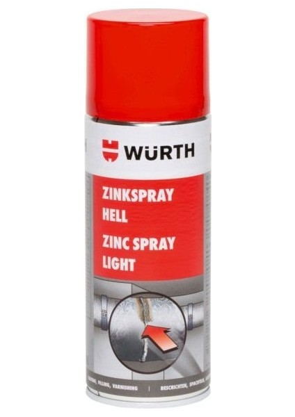 Temel Çinko Koruma Spreyi Korozyon Koruyucu 400 Ml