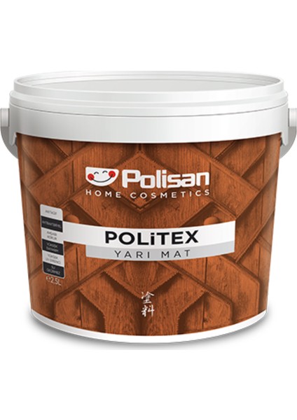 Polıtex Dek. Y.Mat Cevız 2,5 Lt
