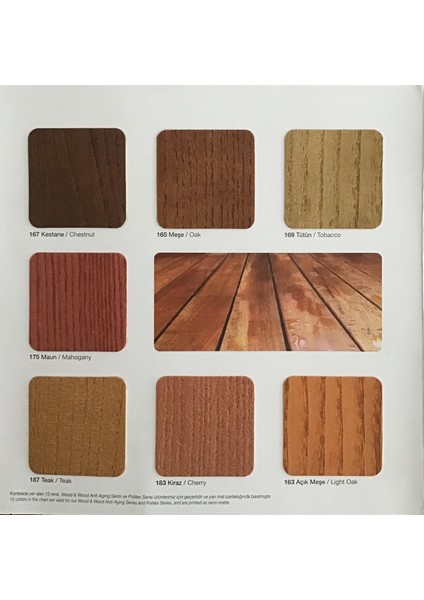Polıtex Dek. Y.Mat Teak 15 Lt modelleri