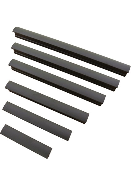 T Kulp Mat Siyah 96 Mm Dolap Vestiyer Çekmece