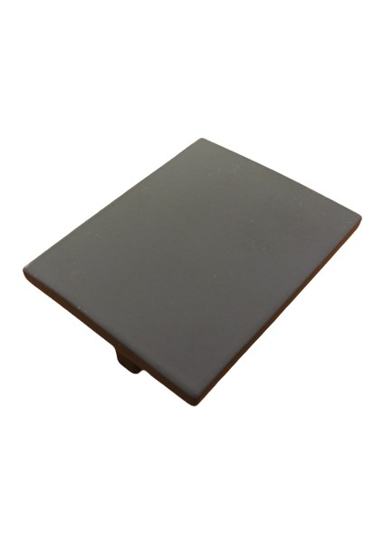 Metax N Kare Kulp Mat Siyah 32 Mm Dolap Çekmece Vestiyer