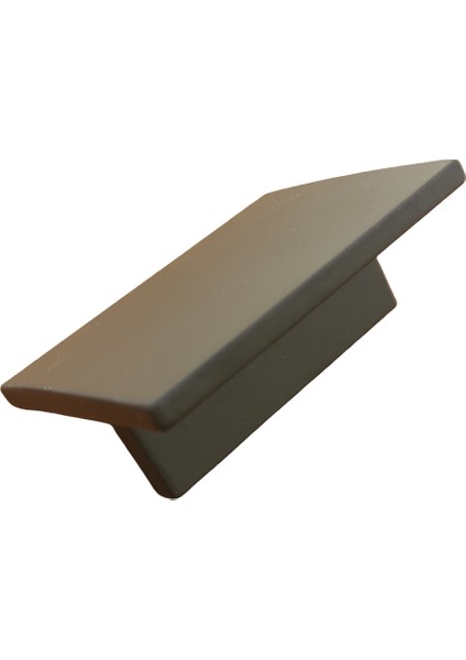Metax N Kare Kulp Mat Siyah 32 Mm Dolap Çekmece Vestiyer