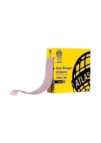 Gold Rulo Sünger Zımpara 115Mm 120 Kum 1M