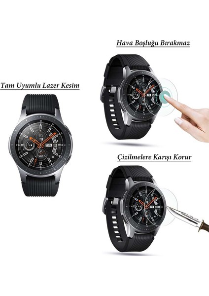 Samsung Galaxy Watch 46 mm Nano Glass Ekran Koruyucu modelleri