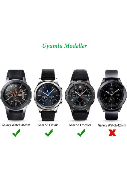 Samsung Galaxy Watch 46 mm Nano Glass Ekran Koruyucu fırsatları