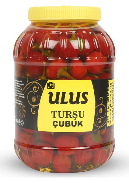 Ulus Turşu Kiraz Biber Turşusu 2 kg