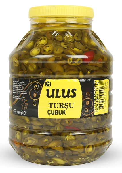 Ulus Turşu Jalepone Biber Turşusu 5 kg