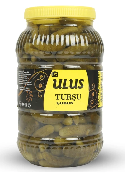 Ulus Turşu Kornişon Salatalık Turşusu 0 Numara 3 kg