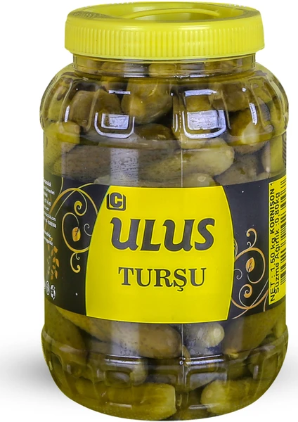 Ulus Turşu Kornişon Salatalık 1 Numara 1,5 kg