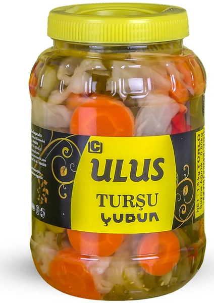 Ulus Turşu Karışık Türlü Turşusu 1,5 kg