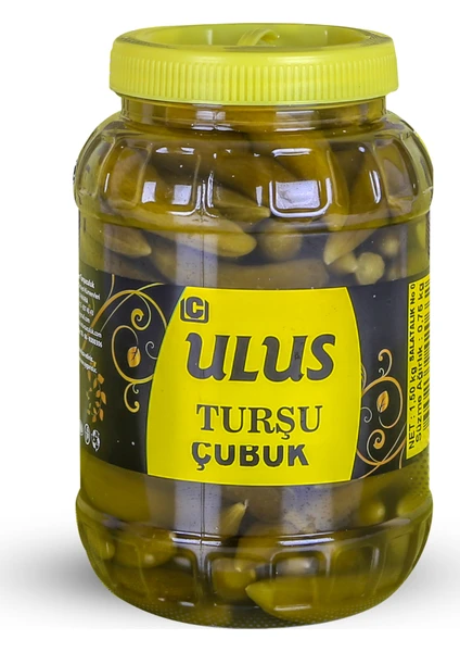 Ulus Turşu Çubuk Salatalık Turşusu 0 Numara 1,5 kg