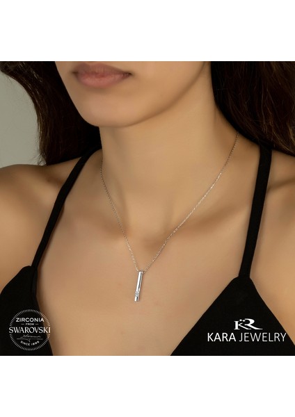 Swarovskı Tektaş Çubuk Kolye fiyatları