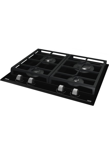 GZC 64300 XBN Ankastre ExactFlame Teknolojili Kristal Cam Gazlı Ocak Döküm Izgara Siyah 60 cm 112570029 modelleri