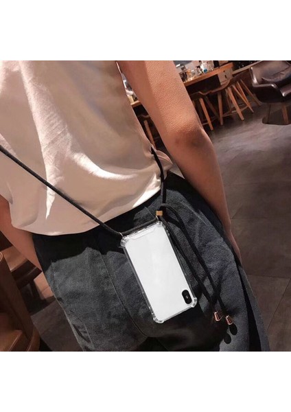 Apple iPhone 8 Boyun ve Omuz Askılı Kılıf