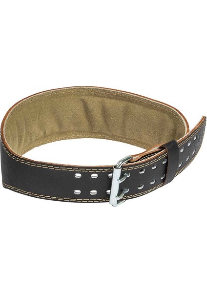 HRB.361064 Harbinger 4 Inch Padded Leather Belt Unisex Kemer Black