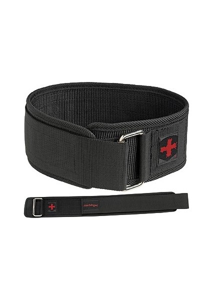 HRB.360906 Harbınger 4" Nylon Belt Kemer-L Unisex Kemer Black