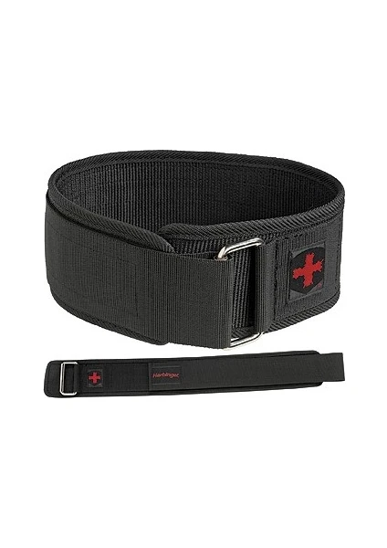 HRB.360906 Harbınger 4" Nylon Belt Kemer-L Unisex Kemer Black