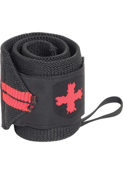 HRB.360548 Harbinger Red Line Wrist Wraps 18 Unisex Kemer Black/red