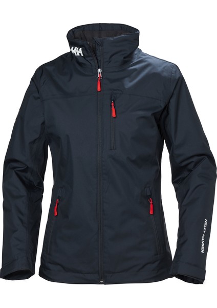 Crew Midlayer Kadın Lacivert Dik Yaka Mont