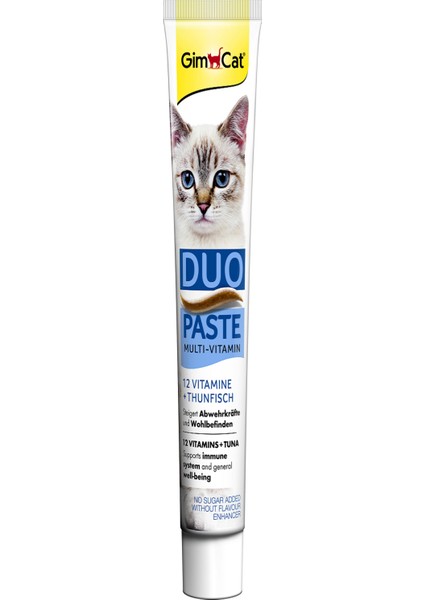 Multi-Vitamin Duo Paste Tuna + 12 Vitaminli 50GR