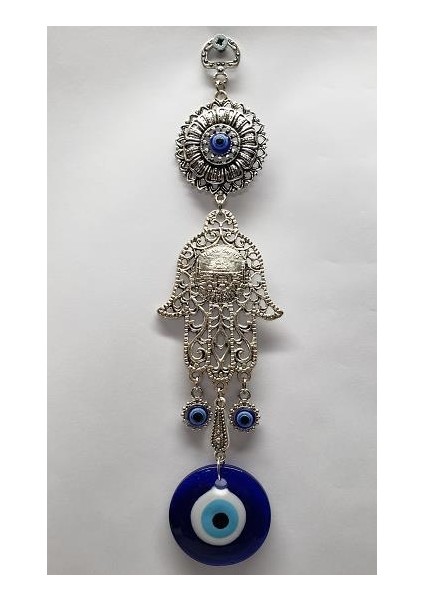 Nazar Boncuklu Metal Üzerinde Ayasofya Cami Duvar Süs modelleri